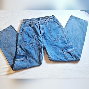 Fashion Nova Carpenter Wide Leg Jeans size 15